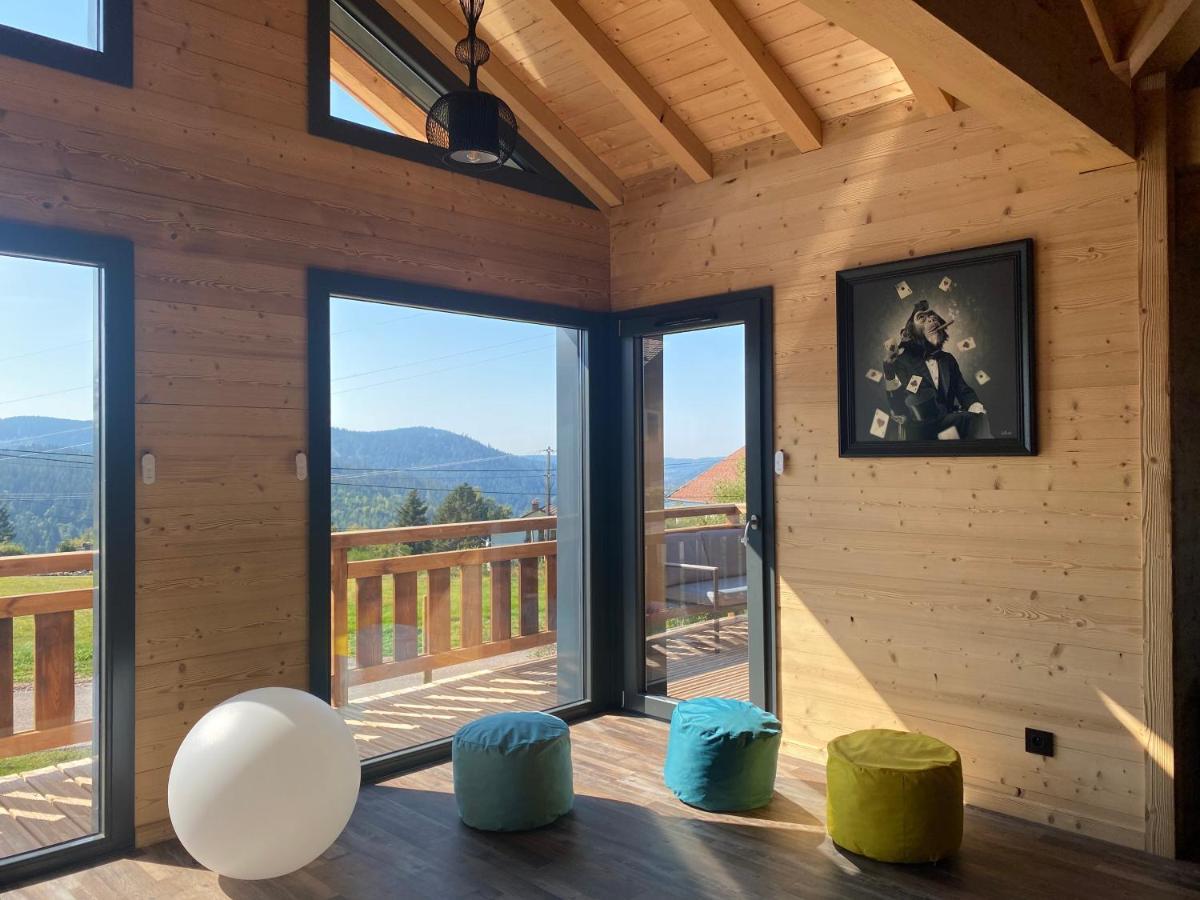 L'Adret Du Temps Chalet 10 Personnes 170M2 Жерарме Экстерьер фото