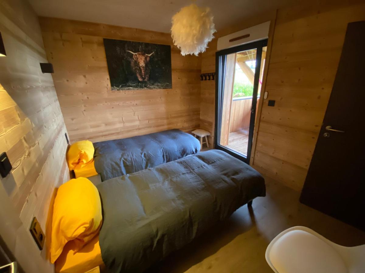 L'Adret Du Temps Chalet 10 Personnes 170M2 Жерарме Экстерьер фото