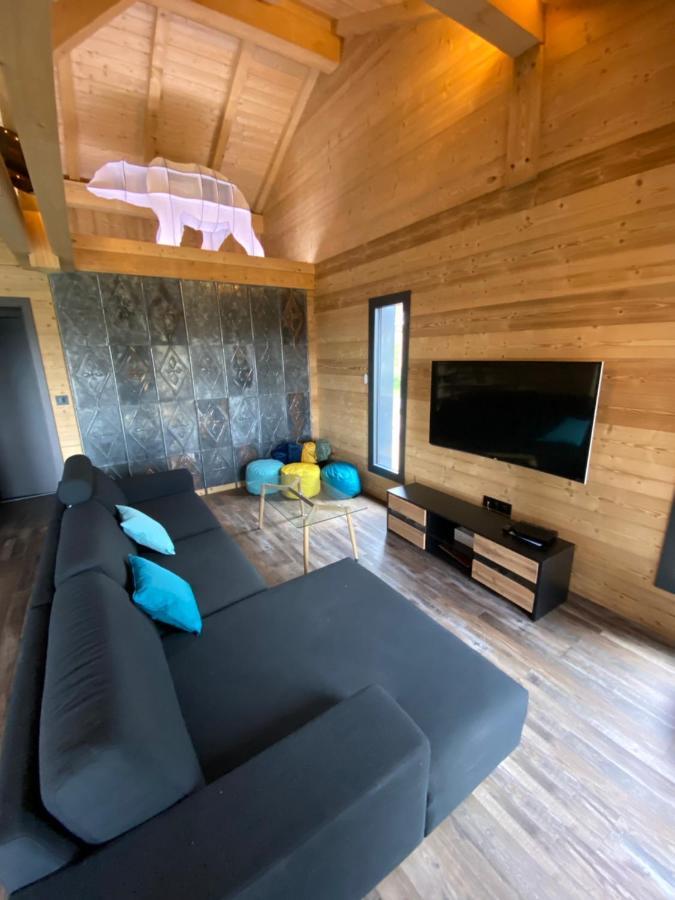 L'Adret Du Temps Chalet 10 Personnes 170M2 Жерарме Экстерьер фото