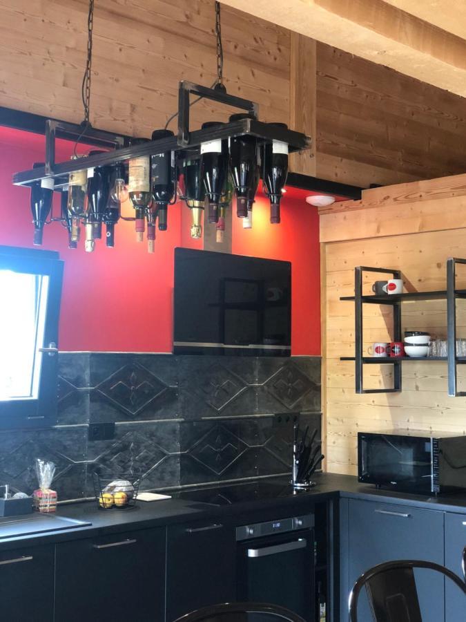 L'Adret Du Temps Chalet 10 Personnes 170M2 Жерарме Экстерьер фото