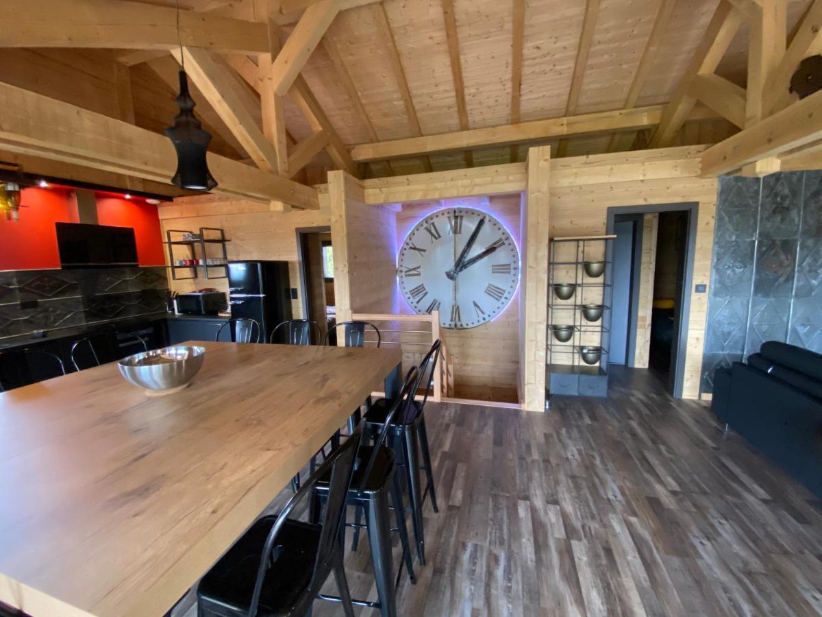 L'Adret Du Temps Chalet 10 Personnes 170M2 Жерарме Экстерьер фото
